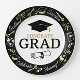 Glad to Be a Grad 8.5" Graduation Paper Plates